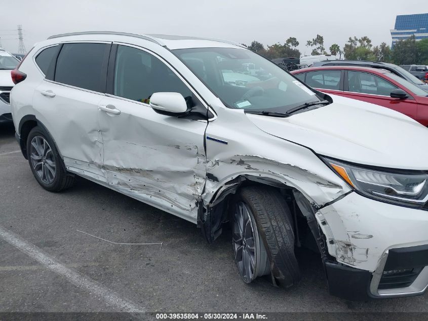 2022 Honda Cr-V Hybrid Touring VIN: 5J6RT6H97NL040452 Lot: 39535804