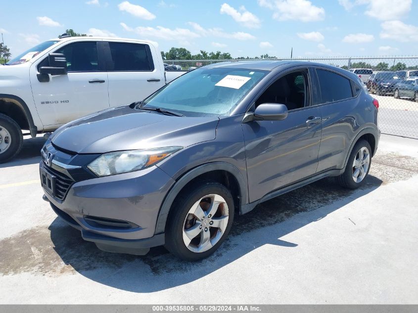 2017 Honda Hr-V Lx VIN: 3CZRU6H3XHM701967 Lot: 39535805