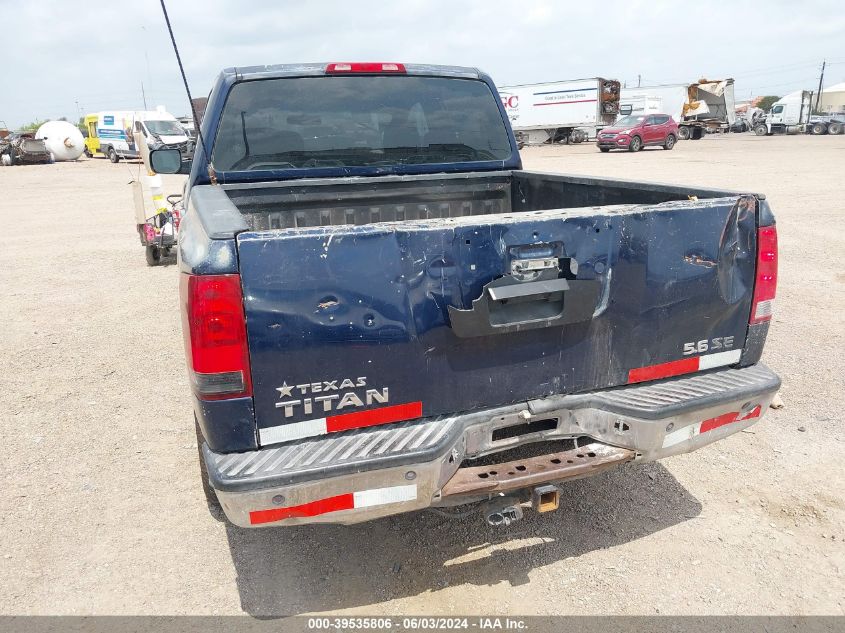 2007 Nissan Titan Se VIN: 1N6BA07A17N210315 Lot: 39535806