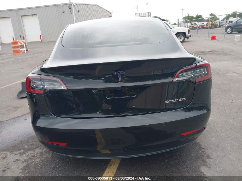 2018 Tesla Model 3 Long Range/Performance VIN: 5YJ3E1EB3JF079830 Lot: 39535813