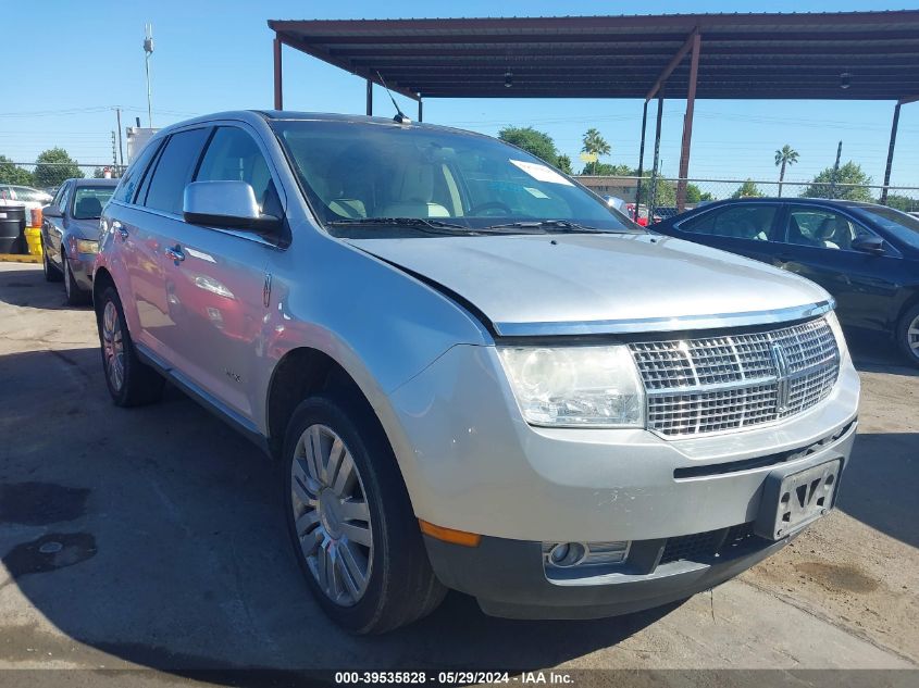 2010 Lincoln Mkx VIN: 2LMDJ6JC1ABJ18262 Lot: 39535828