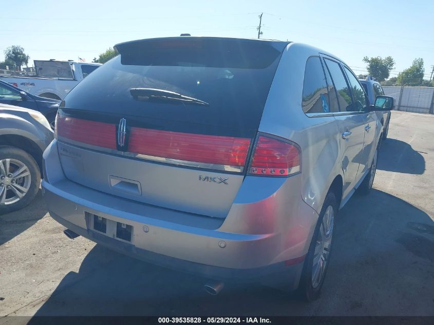 2010 Lincoln Mkx VIN: 2LMDJ6JC1ABJ18262 Lot: 39535828