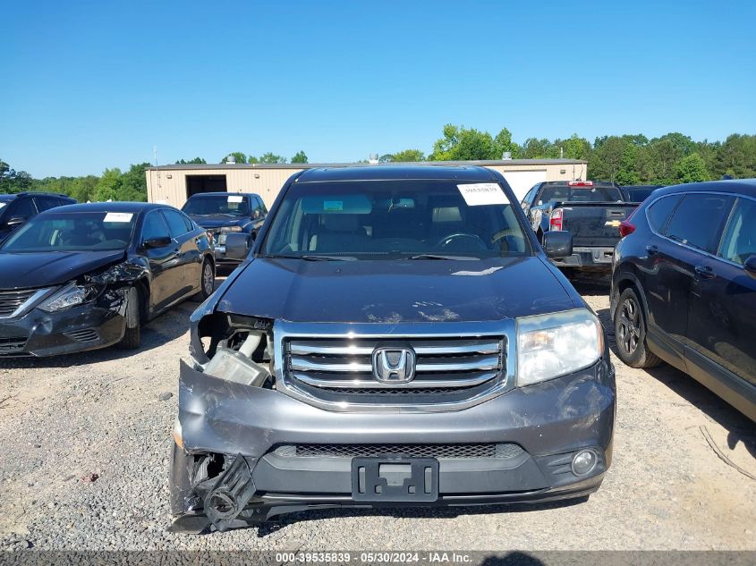 2013 Honda Pilot Ex-L VIN: 5FNYF3H51DB007212 Lot: 39535839