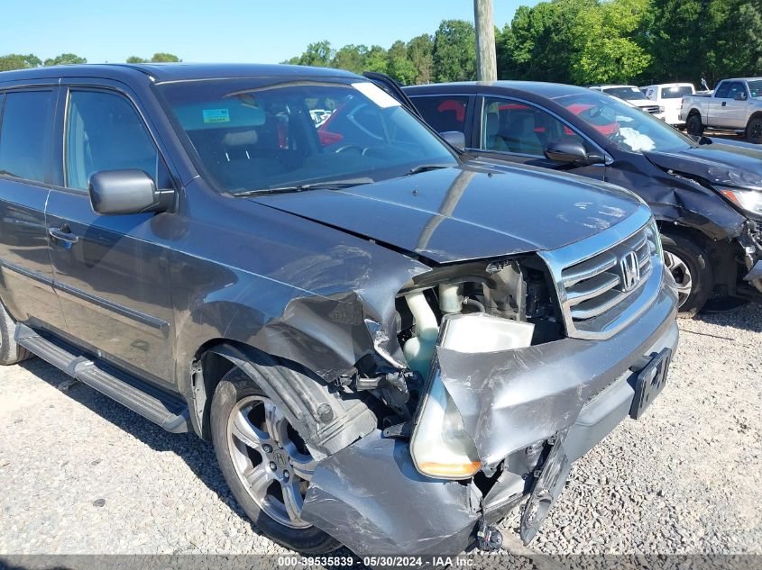 2013 Honda Pilot Ex-L VIN: 5FNYF3H51DB007212 Lot: 39535839