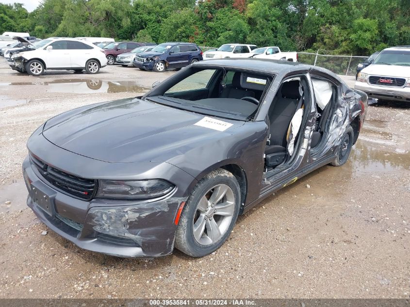 2016 Dodge Charger Sxt VIN: 2C3CDXHG1GH302970 Lot: 39535841