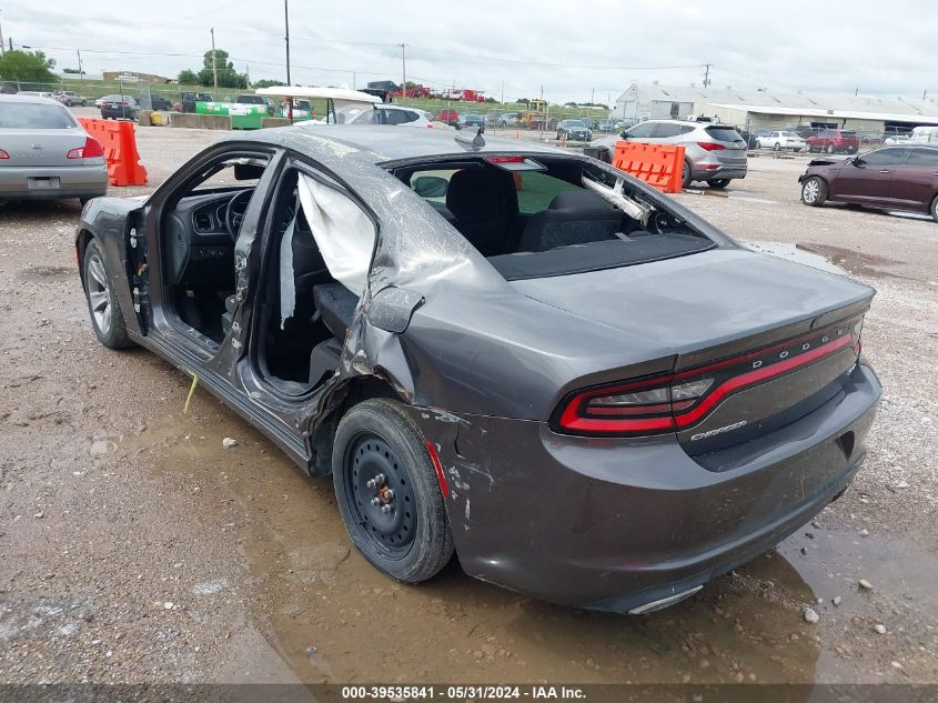 2016 Dodge Charger Sxt VIN: 2C3CDXHG1GH302970 Lot: 39535841