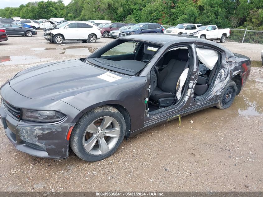 2016 Dodge Charger Sxt VIN: 2C3CDXHG1GH302970 Lot: 39535841