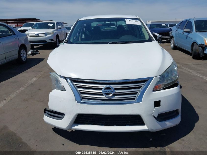 2015 Nissan Sentra S VIN: 3N1AB7AP9FY305582 Lot: 39535845