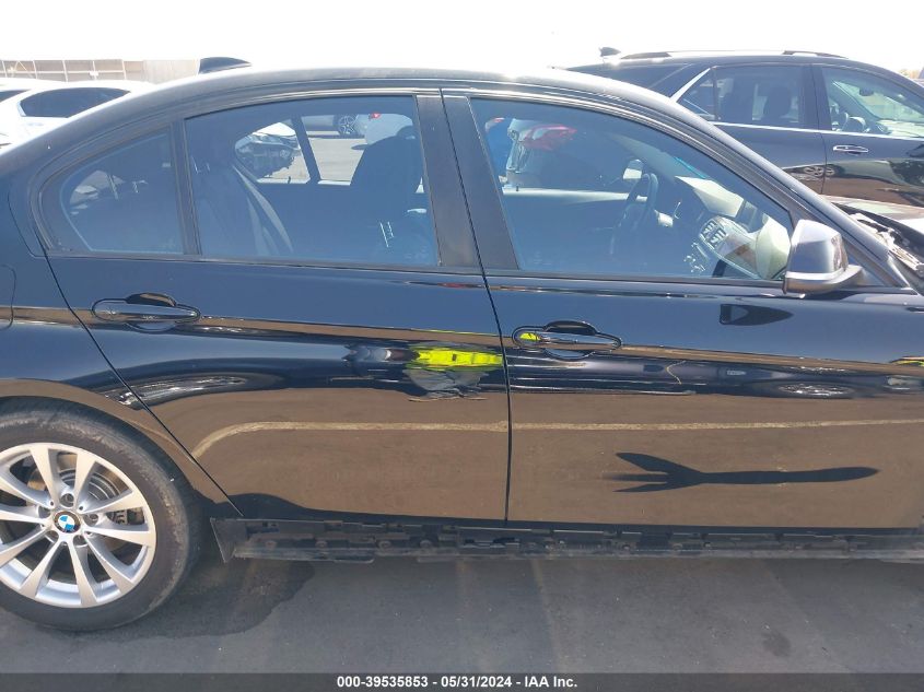 2016 BMW 320I VIN: WBA8E1G50GNT33563 Lot: 39535853