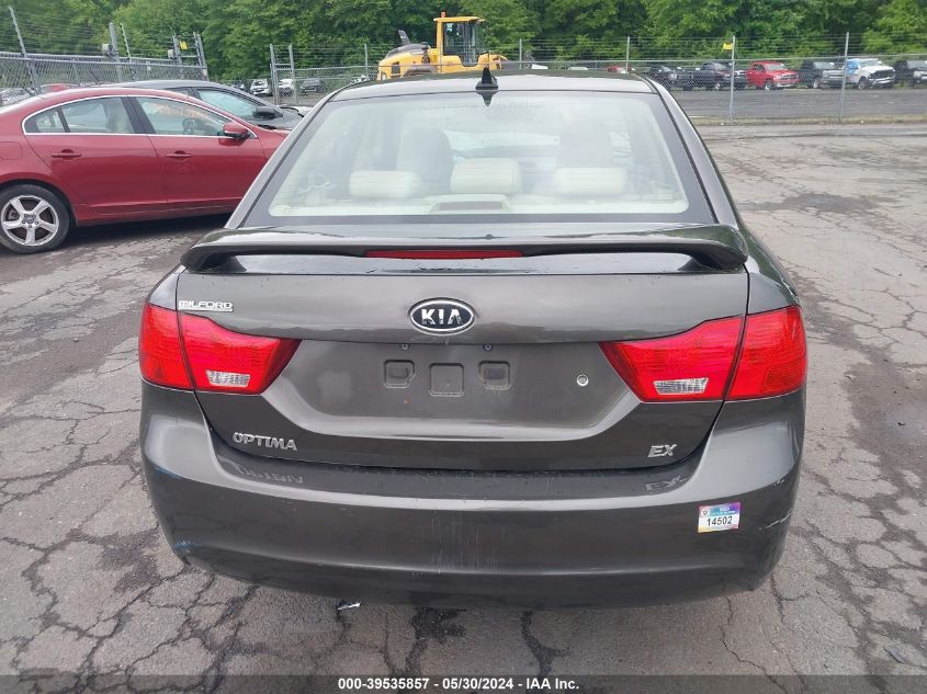 2009 Kia Optima Ex VIN: KNAGE228695355623 Lot: 39535857