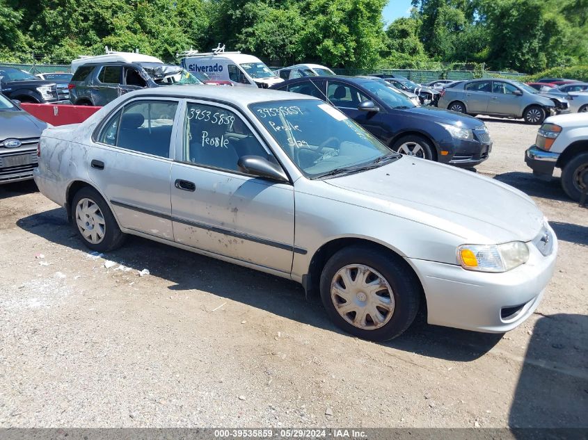 2001 Toyota Corolla Ce VIN: 2T1BR12E71C425753 Lot: 39535859