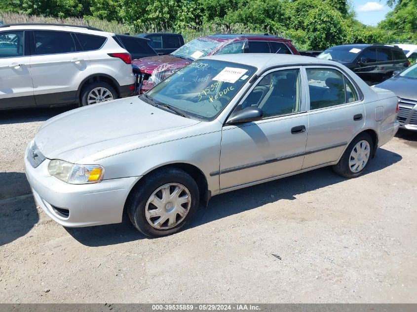 2001 Toyota Corolla Ce VIN: 2T1BR12E71C425753 Lot: 39535859