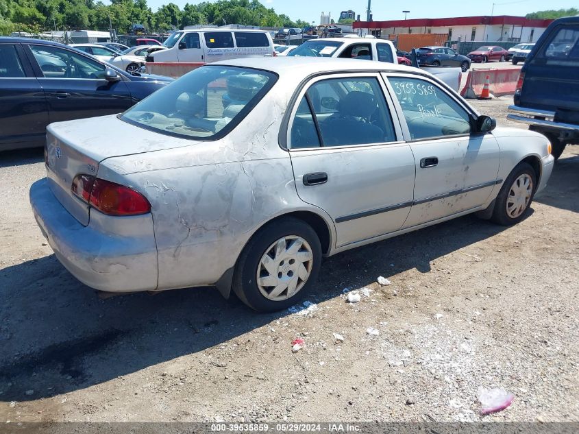 2001 Toyota Corolla Ce VIN: 2T1BR12E71C425753 Lot: 39535859