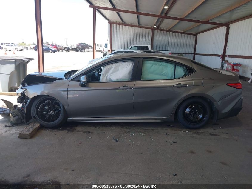 VIN 4T1DAACKXSU502278 2025 TOYOTA CAMRY SE