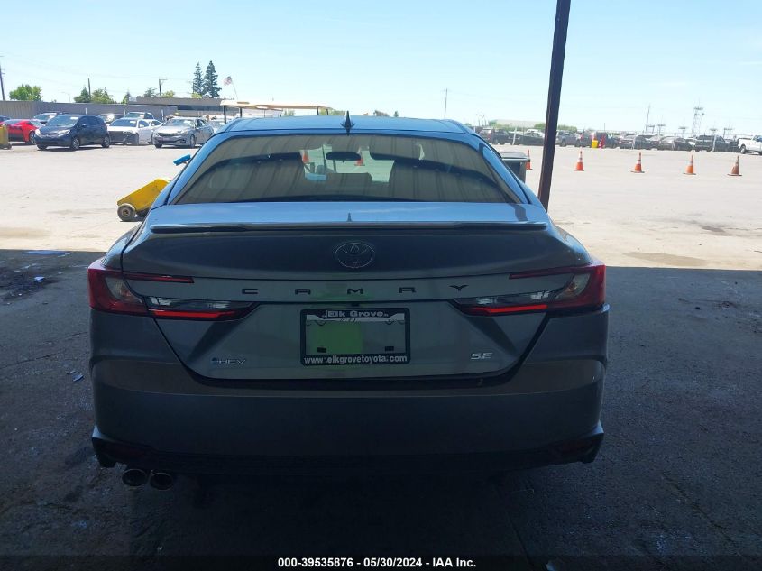VIN 4T1DAACKXSU502278 2025 TOYOTA CAMRY SE