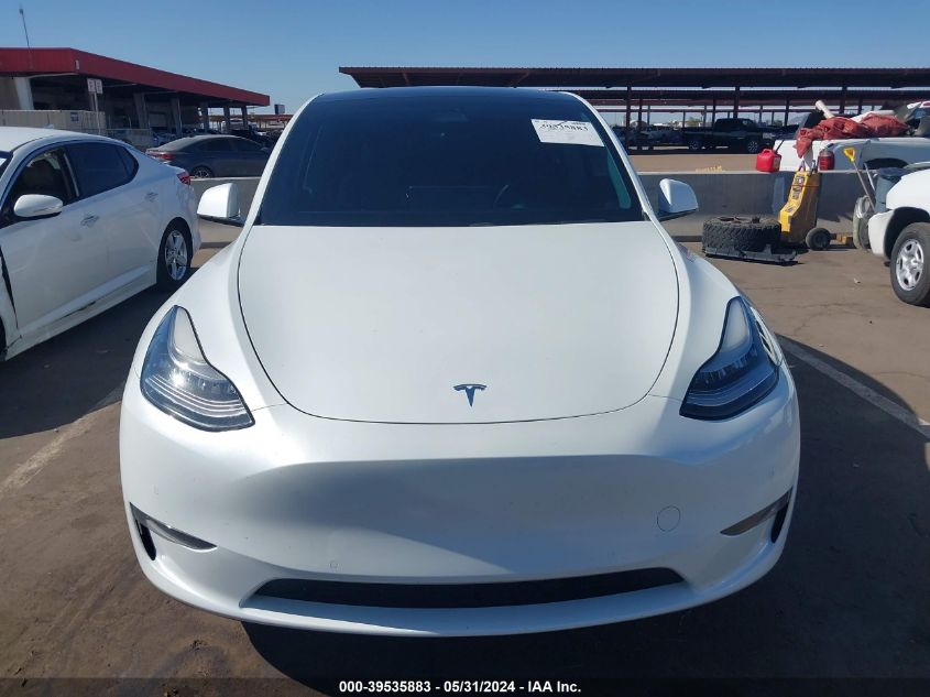 2020 Tesla Model Y Long Range Dual Motor All-Wheel Drive VIN: 5YJYGDEE8LF053254 Lot: 39535883