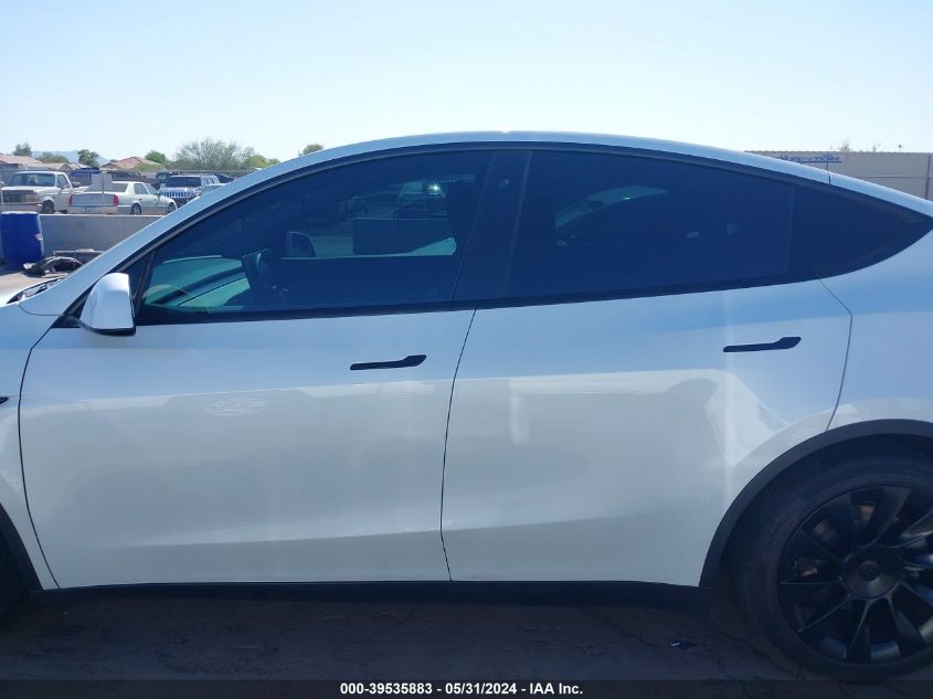 2020 Tesla Model Y Long Range Dual Motor All-Wheel Drive VIN: 5YJYGDEE8LF053254 Lot: 39535883