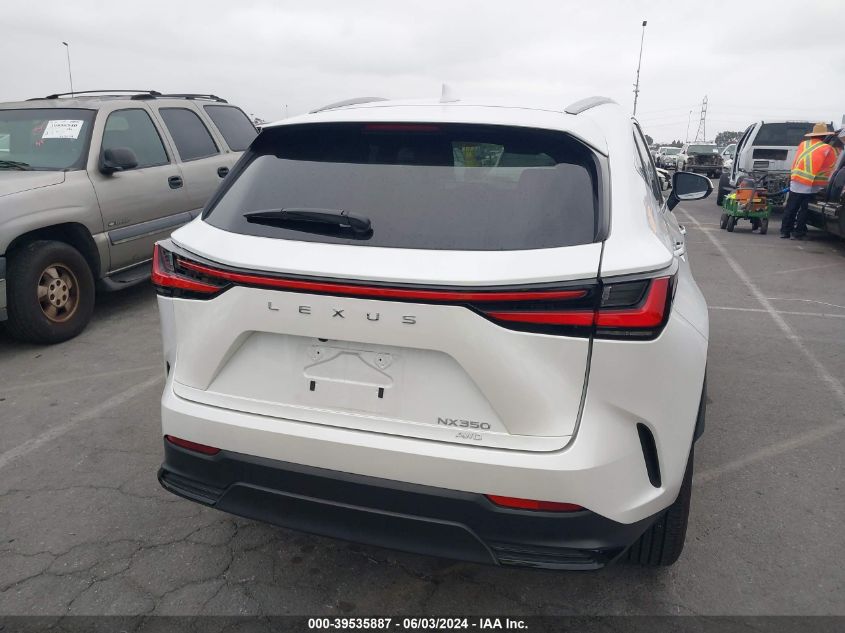 2024 Lexus Nx 350 350 Base/350 Premium/350 Luxury/350 F-Sport VIN: 2T2AGCEZ1RC034584 Lot: 39535887