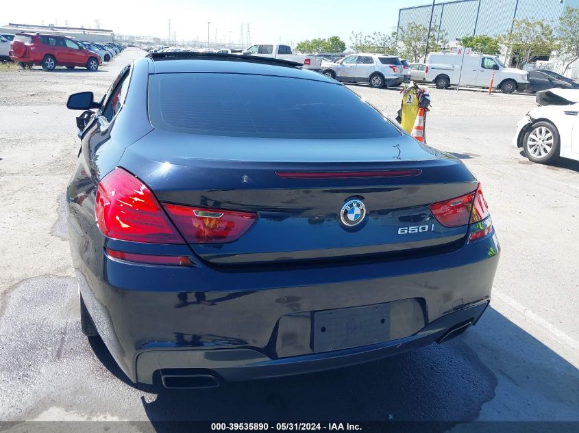 2012 BMW 650I VIN: WBALX3C55CDV77117 Lot: 39535890