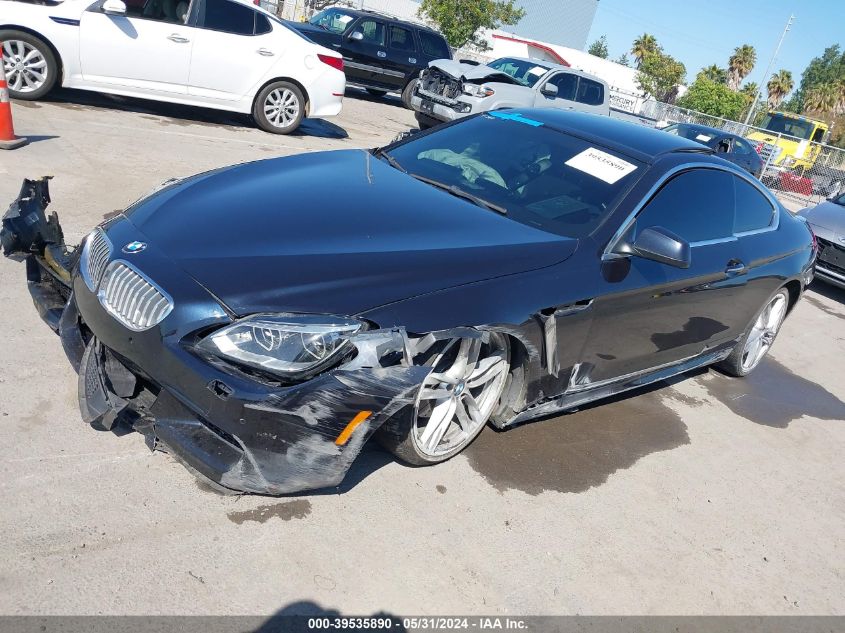 2012 BMW 650I VIN: WBALX3C55CDV77117 Lot: 39535890