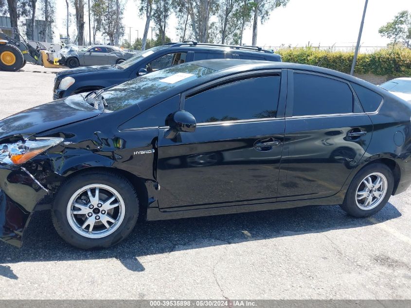 2011 Toyota Prius Two VIN: JTDKN3DU6B1425972 Lot: 39535898