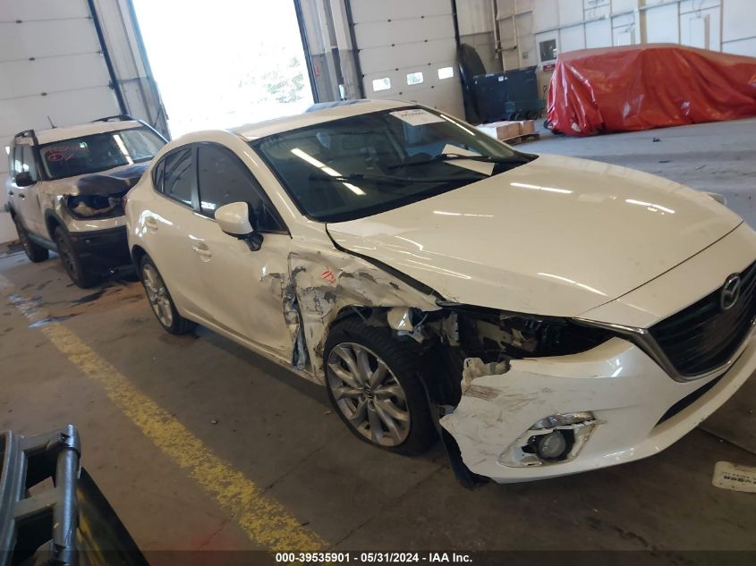 2015 Mazda Mazda3 S Grand Touring VIN: JM1BM1W30F1232072 Lot: 39535901