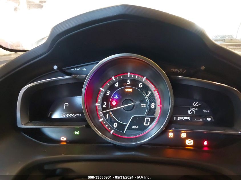 2015 Mazda Mazda3 S Grand Touring VIN: JM1BM1W30F1232072 Lot: 39535901