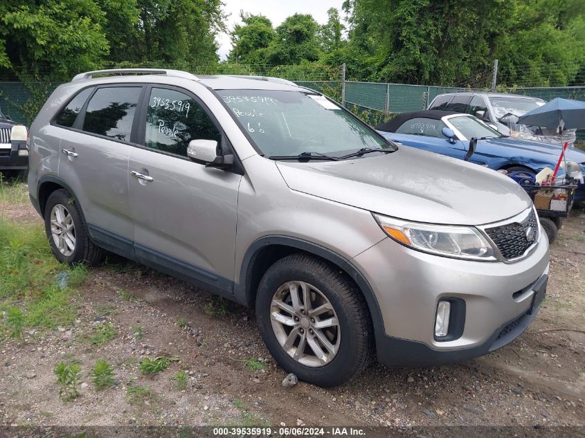 2014 KIA SORENTO LX - 5XYKT3A63EG546975