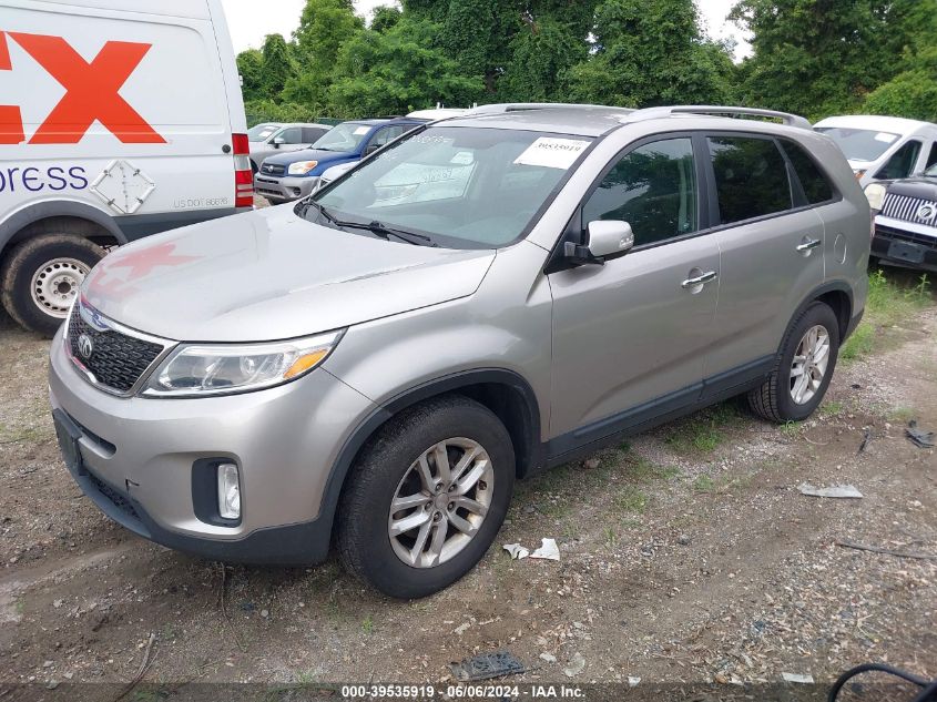 2014 KIA SORENTO LX - 5XYKT3A63EG546975