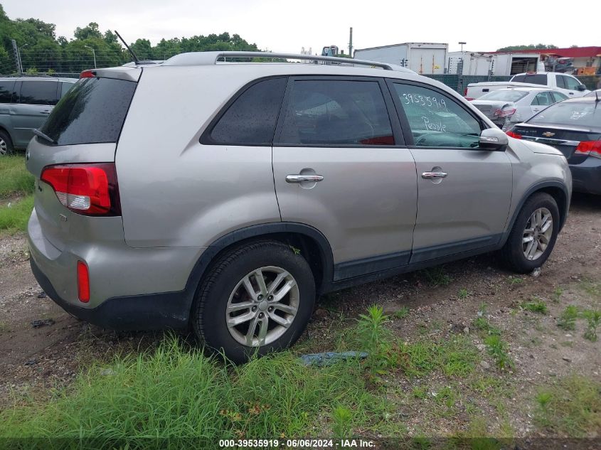 2014 KIA SORENTO LX - 5XYKT3A63EG546975