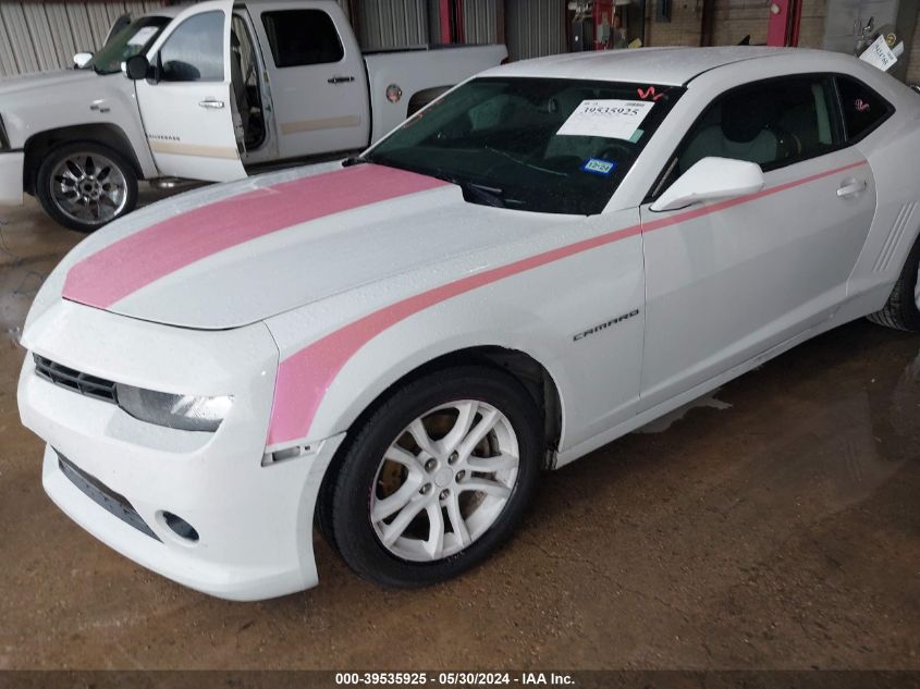 2014 Chevrolet Camaro Ls VIN: 2G1FA1E33E9256980 Lot: 39535925