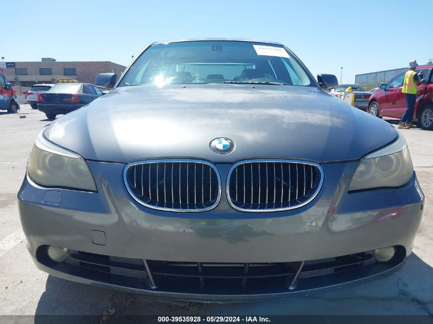 2007 BMW 550I VIN: WBANB53547CP03885 Lot: 39535928