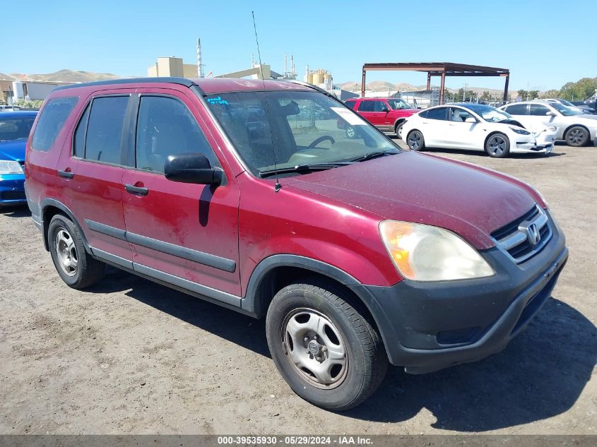 2003 Honda Cr-V Lx VIN: JHLRD68473C019009 Lot: 39535930