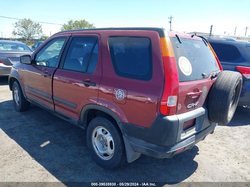 2003 Honda Cr-V Lx VIN: JHLRD68473C019009 Lot: 39535930