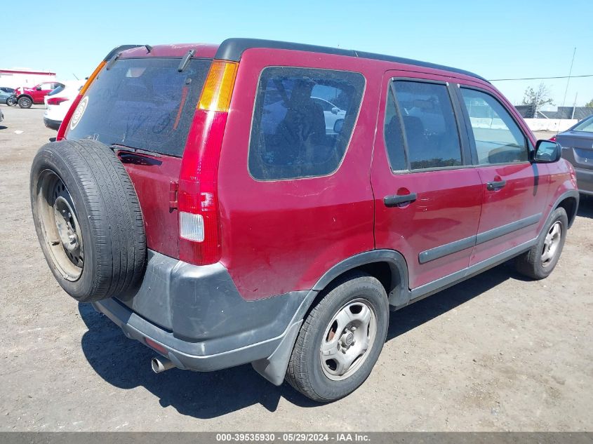 2003 Honda Cr-V Lx VIN: JHLRD68473C019009 Lot: 39535930