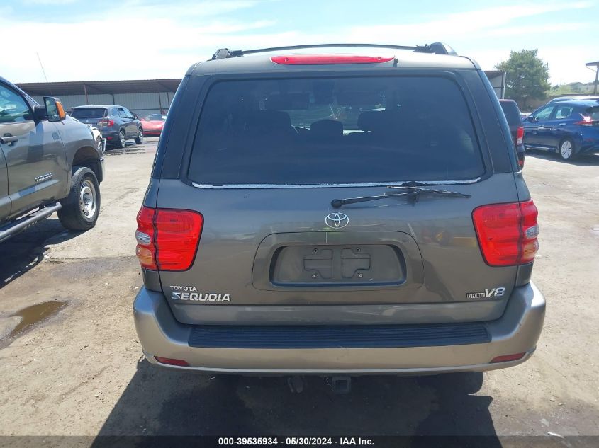 2004 Toyota Sequoia VIN: 5TDST34A84S236255 Lot: 39535934