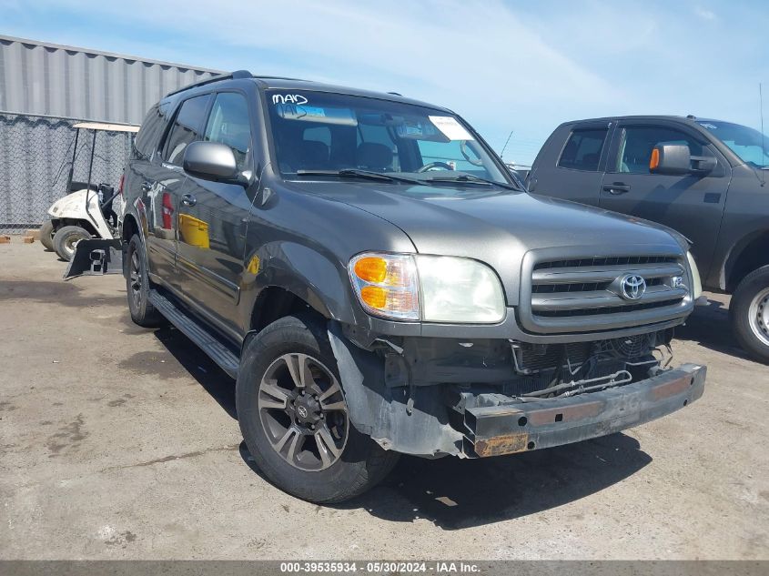 2004 Toyota Sequoia VIN: 5TDST34A84S236255 Lot: 39535934