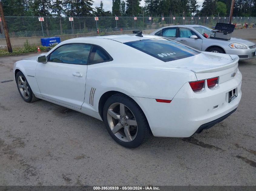 2012 Chevrolet Camaro Lt VIN: 2G1FC1E37C9112999 Lot: 39535939