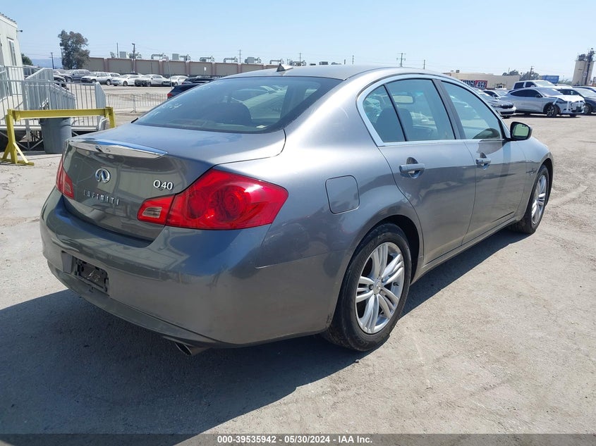 2015 Infiniti Q40 VIN: JN1CV6AP0FM500029 Lot: 39535942