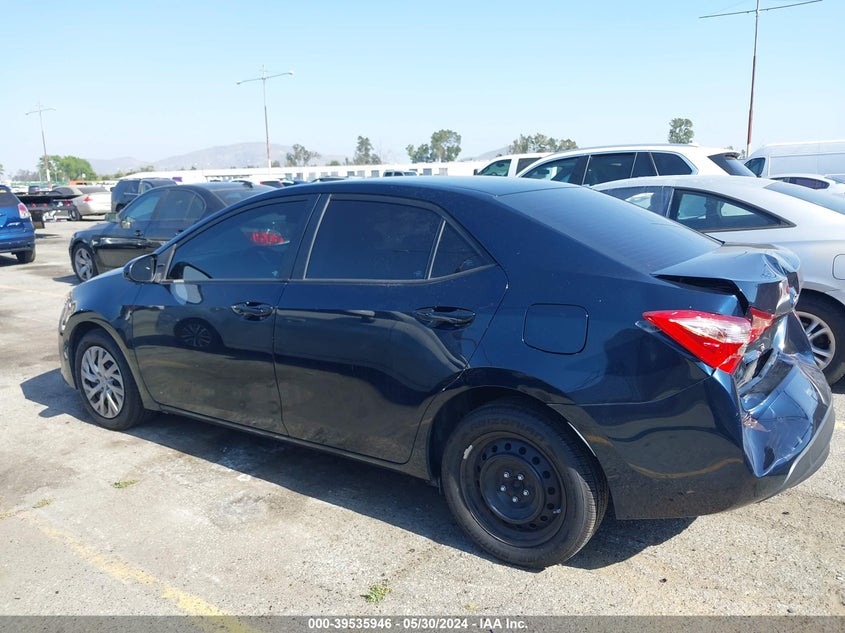 2017 Toyota Corolla Le VIN: 5YFBURHE8HP675260 Lot: 39535946