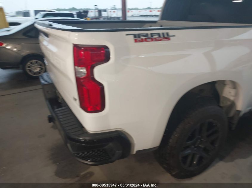 2021 Chevrolet Silverado 1500 4Wd Short Bed Lt Trail Boss VIN: 3GCPYFEL2MG372101 Lot: 39535947