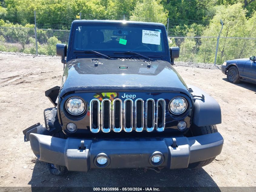 2017 Jeep Wrangler Unlimited Sport 4X4 VIN: 1C4BJWDG9HL719466 Lot: 39535956