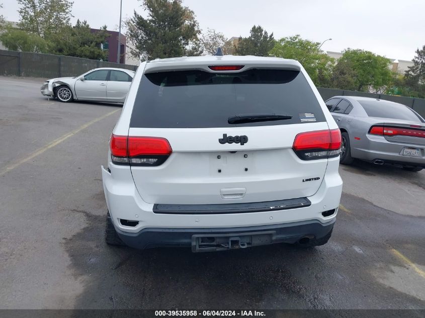 2016 Jeep Grand Cherokee Limited VIN: 1C4RJEBGXGC329227 Lot: 39535958