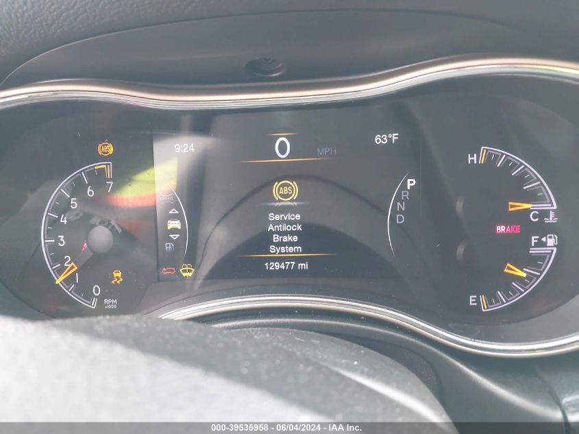 2016 Jeep Grand Cherokee Limited VIN: 1C4RJEBGXGC329227 Lot: 39535958