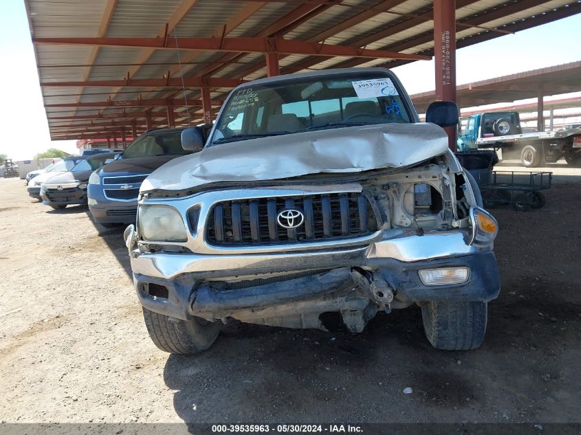 2001 Toyota Tacoma Double Cab VIN: 5TEHN72N91Z872099 Lot: 39535963