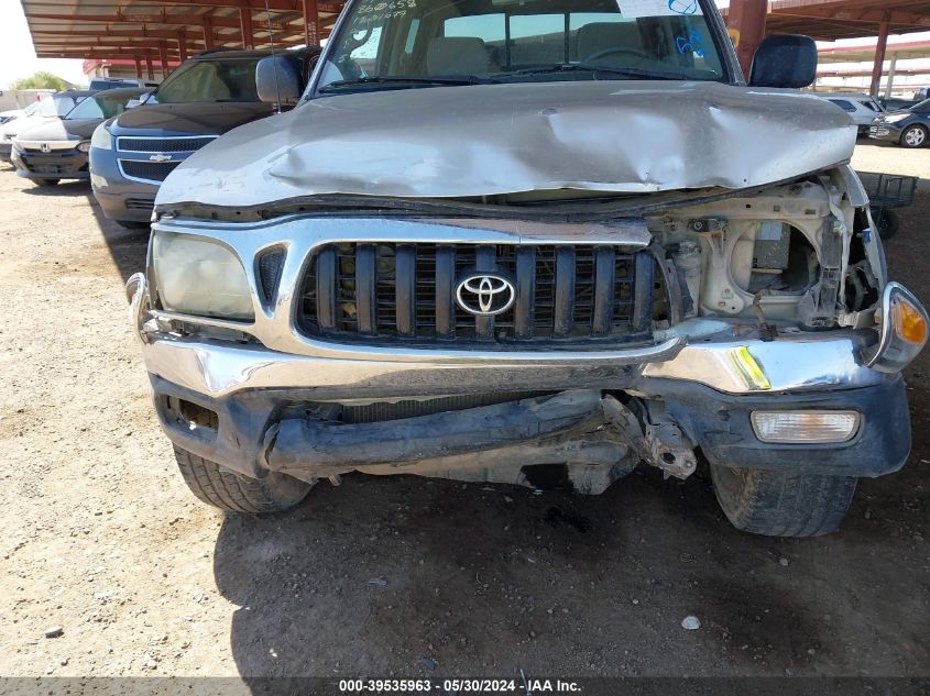 2001 Toyota Tacoma Double Cab VIN: 5TEHN72N91Z872099 Lot: 39535963