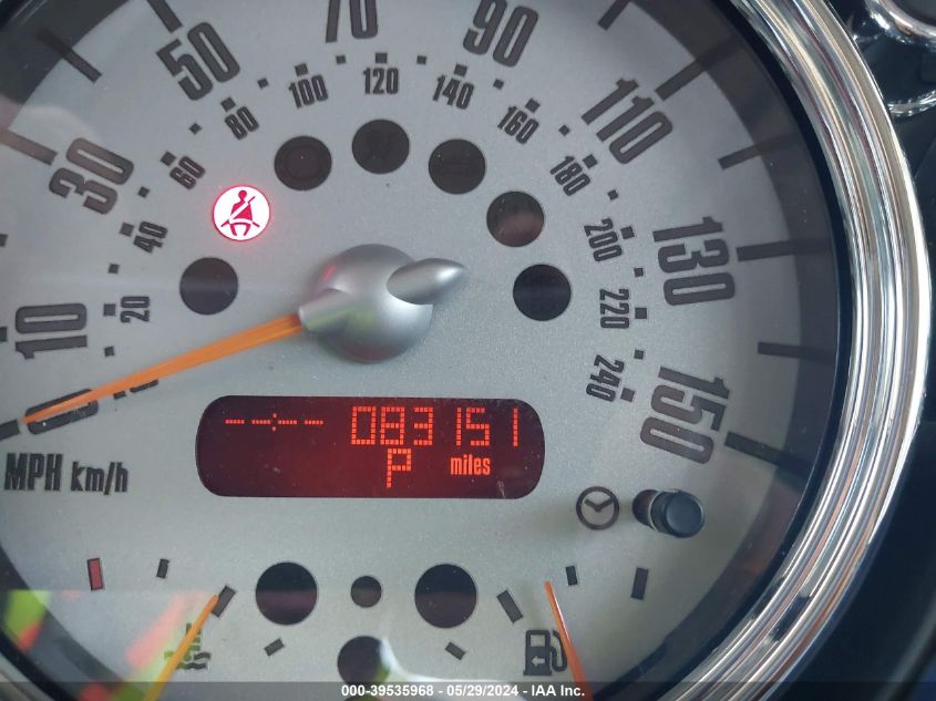 2005 Mini Cooper S VIN: WMWRE33465TG95373 Lot: 39535968