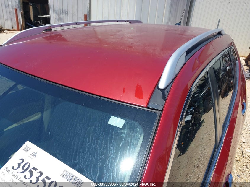 2016 Nissan Rogue Sv VIN: KNMAT2MT8GP685605 Lot: 39535986