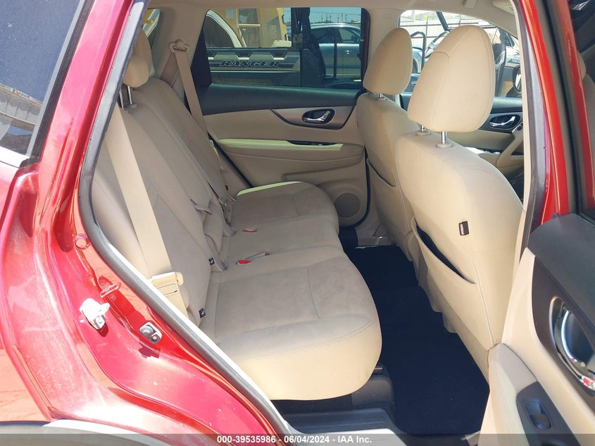 2016 Nissan Rogue Sv VIN: KNMAT2MT8GP685605 Lot: 39535986