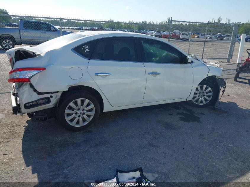 2015 Nissan Sentra S/Sv/Sr/Sl VIN: 3N1AB7AP6FY289714 Lot: 39535988